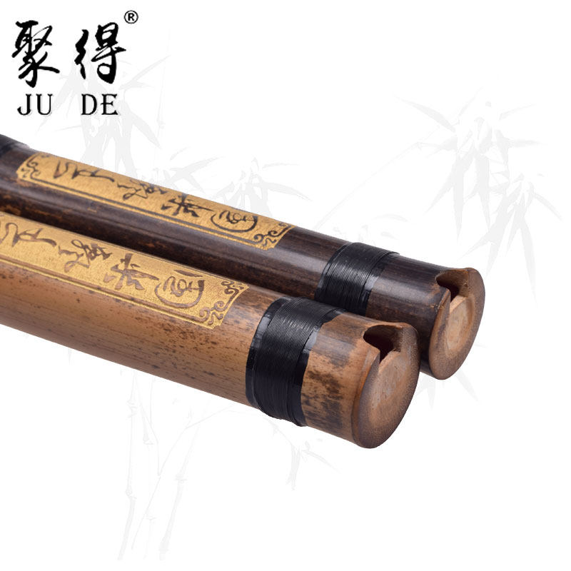 三节洞箫紫竹萧专业初学成人儿童8孔G/F调正手张雨长箫民族乐器