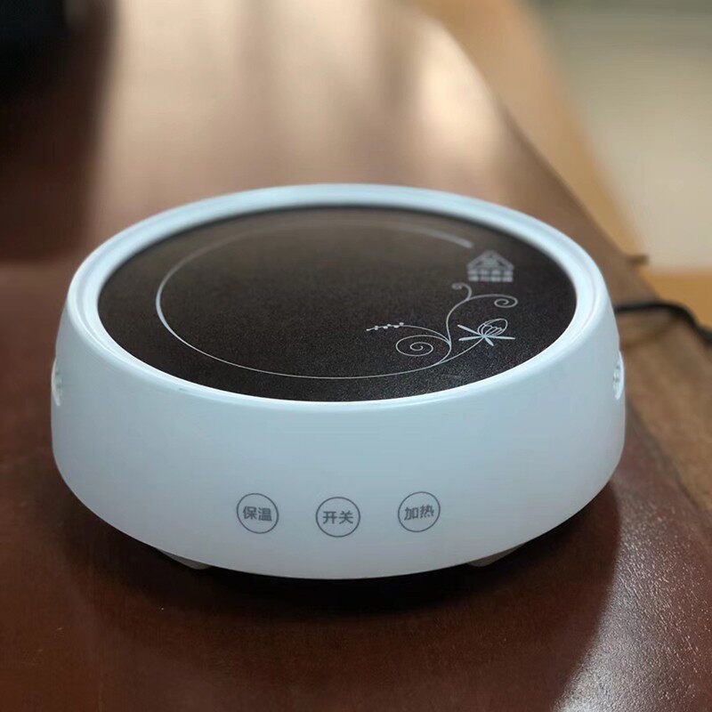 迷你电陶炉煮茶器小型电磁炉铁壶套装静音烧水茶炉小巧圆形触摸