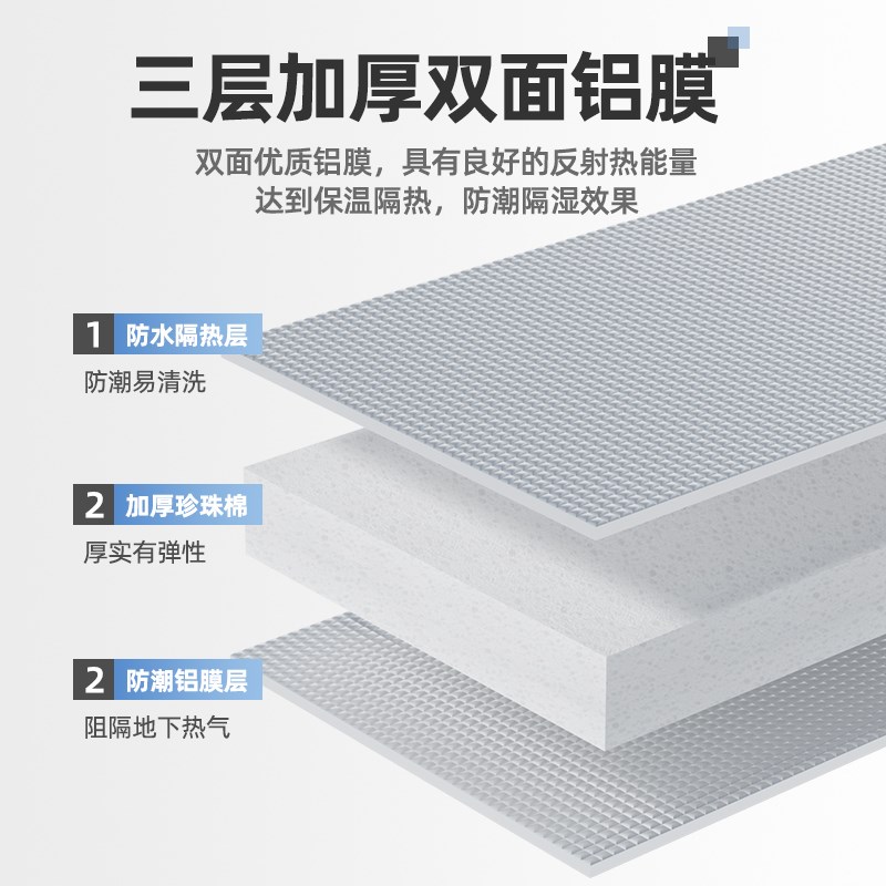 防潮垫加厚防水家用打地铺床上帐篷睡垫隔潮地垫户外露营野餐垫子图片