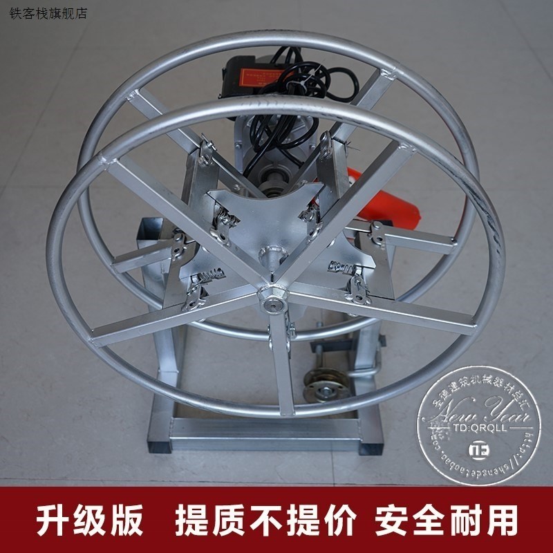 新款堂钢丝绳收绳器电动吊篮电梯更换收卷器手动卷线机收