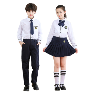 儿童大合唱演出服男女童中小学生合唱团诗歌朗诵歌咏比赛表演服装