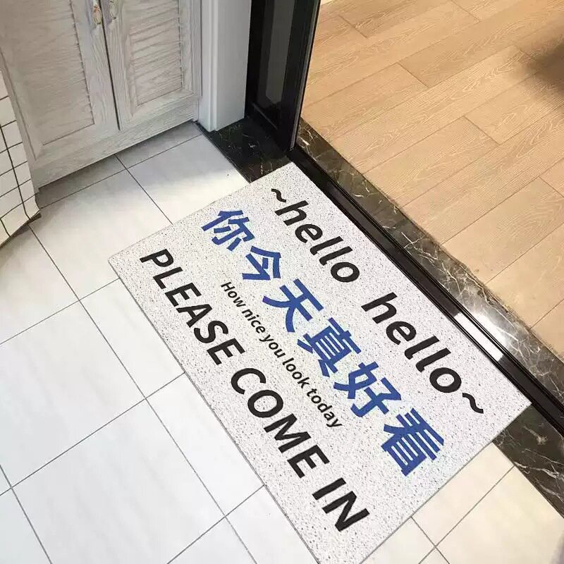 商铺地垫踏者生财客厅入户门垫丝圈地垫防滑宿舍脚垫防沙过沙防尘