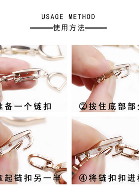 金属对扣毛衣大衣风衣装饰扣裙子腰带扣/箱包连接配件DIY材料