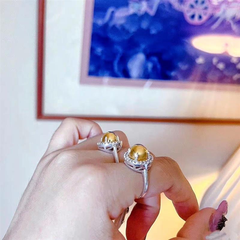 刘宽同学暹运堂古巴习翁泰国吸米星 龙婆史奥 银戒指 可调节 钱星