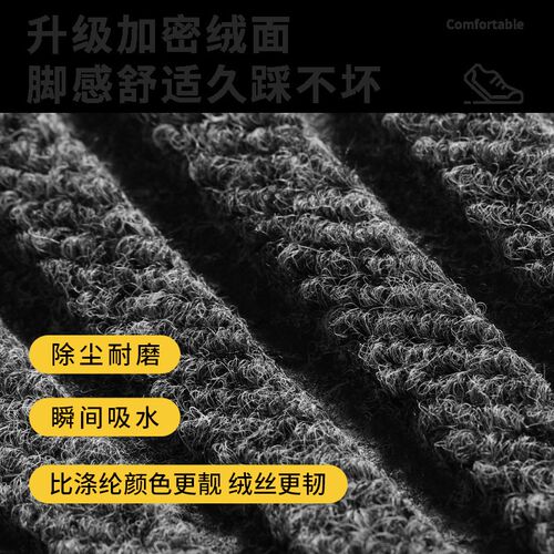 豪宅高级感入户门地垫防滑耐磨家用门口进门玄关脚踏垫可裁剪地毯