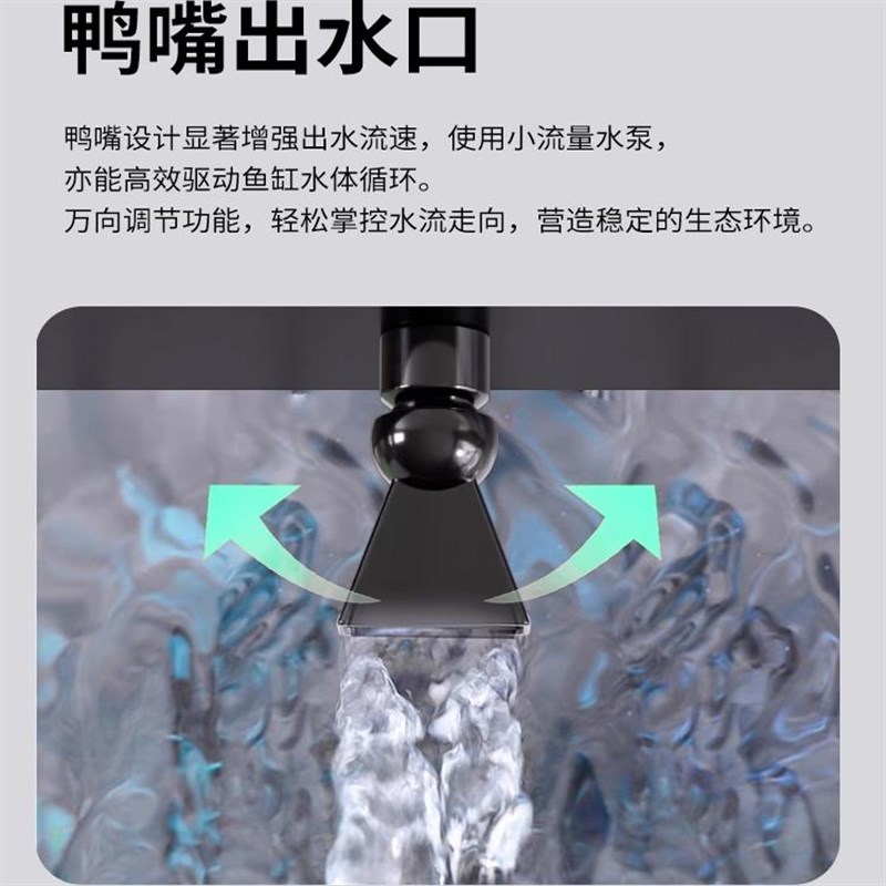 60侧滤星球鱼缸全套】造景溪流雷龙缸中小型桌面超白玻璃客厅家用