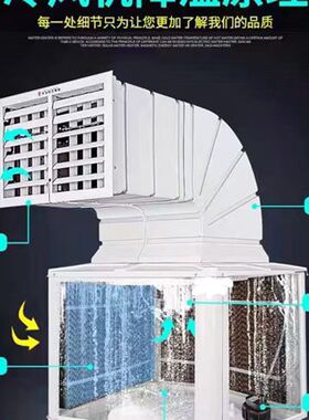 扇专用制冷猪场水冷工厂畜牧空调冷风机环保商用工业降温促品养殖