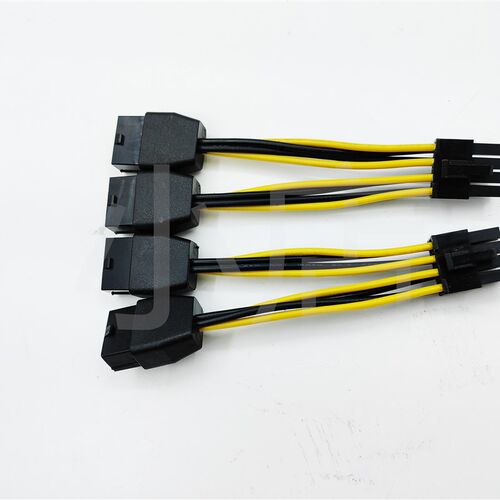 GPU显卡转接线供电线K80 M40 M60 P40 V100 A6000 双6P 8P转8P