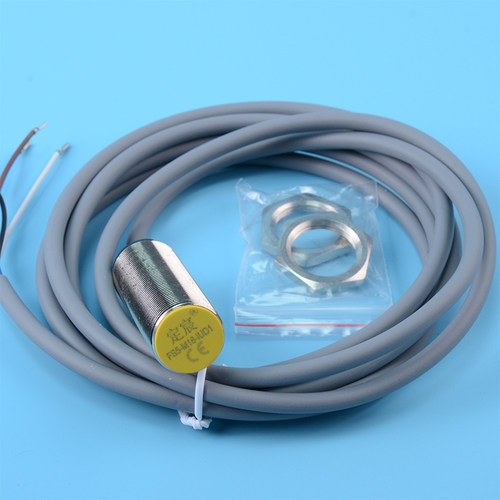 定宸M18模拟量位移传感器线性开关FS5-M18-IUD1电感张力传感器