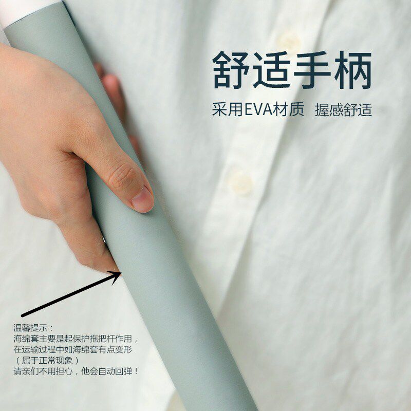 瑞丽达木地板拖把 折叠脚踏脱卸式平拖可拆洗清洁去污墩布地拖2布