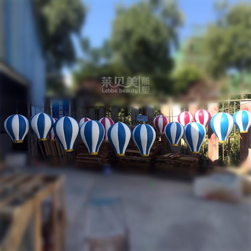 广东省橱窗中庭悬挂舞台热汽球道具摆件模型装饰品泡沫雕塑厂家