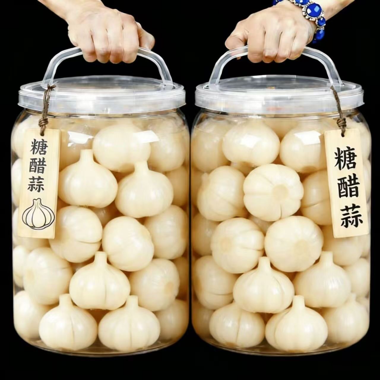 【特价冲】今年糖醋新蒜蒜头糖蒜正宗大蒜厂家直销咸菜腌制酱菜