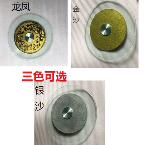 餐桌转盘钢化玻璃转盘家用大圆桌饭桌子酒店园形餐桌转台底座包邮