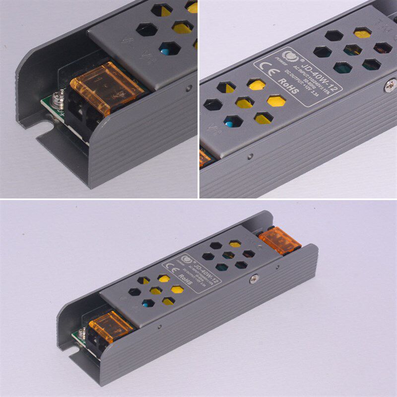 led灯带12v直流电源220v转12v24v48v驱动cob线性灯专用低压开关
