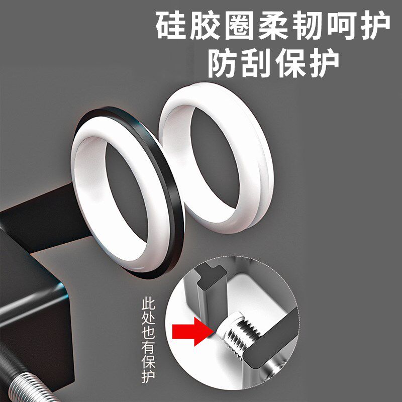 窗户限位器免打孔窗锁安全锁扣儿童防护卡扣平开外开窗铝合金窗锁