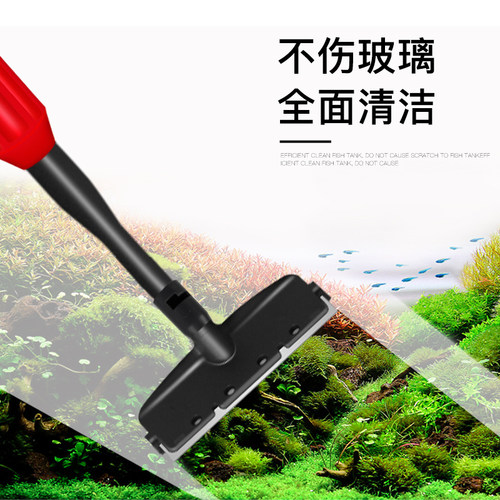 老渔匠鱼缸清洁刷子长柄清洗刷擦鱼缸神器清理擦洗工具养鱼刮藻刀