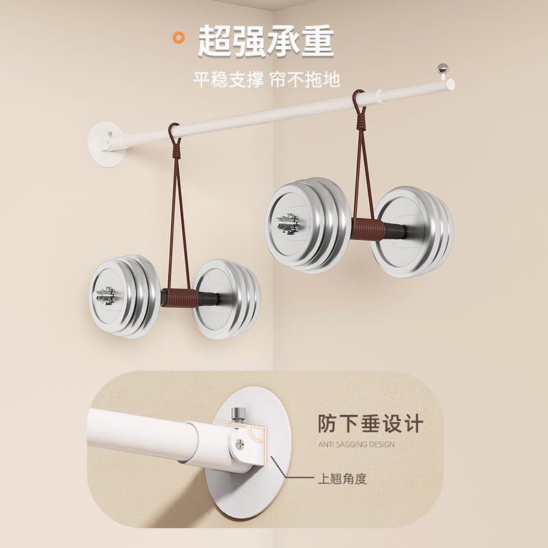 玄关隔断帘免打孔折叠卧室门帘单侧家用客厅屏风布分间房间隔断帘图片