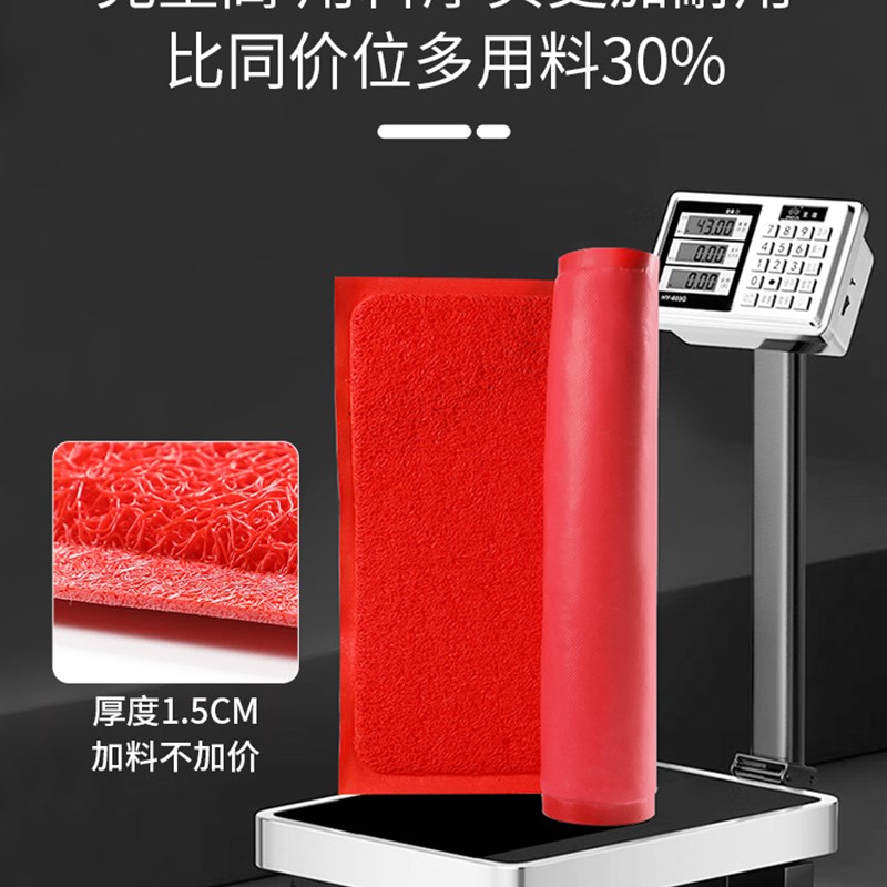 地垫定制logo酒店商场门口迎宾丝圈脚垫订做店铺饭店进门广告地毯