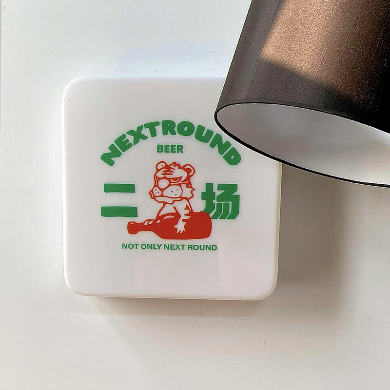 沃尔曼网红亚克力发光无缝灯箱 热弯圆角设计 简约广告牌锂电池款