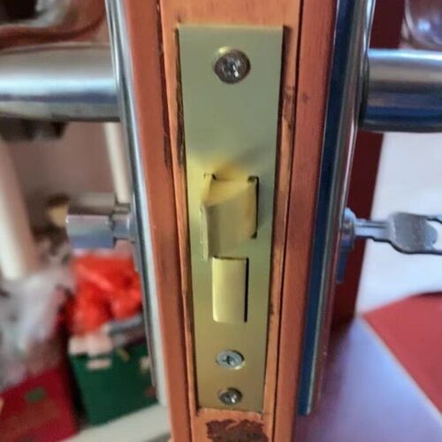 室内木门卧室房间锁芯锁体房门不锈钢锁具门锁静音通用型锁舌家用
