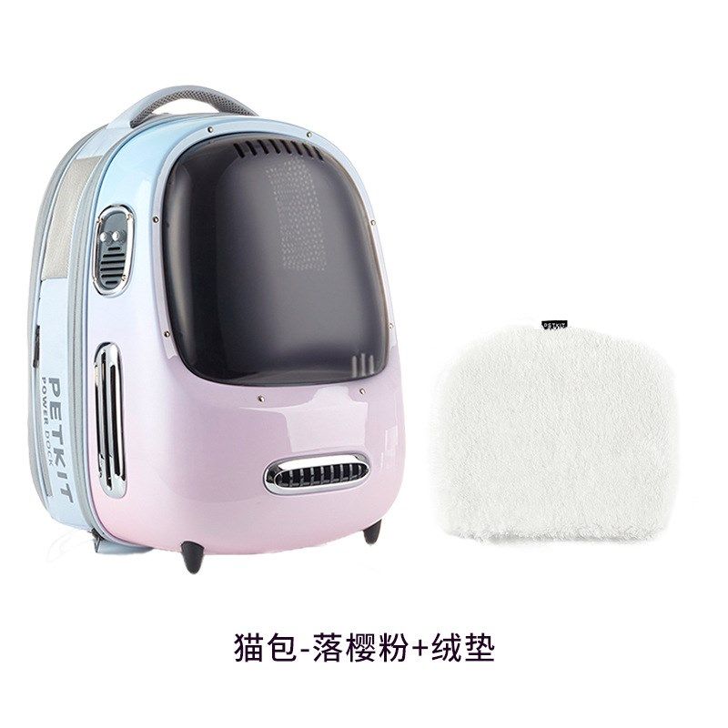 小佩宠物新风猫包外出便携包猫咪洗澡神器背包双肩大容量太空舱