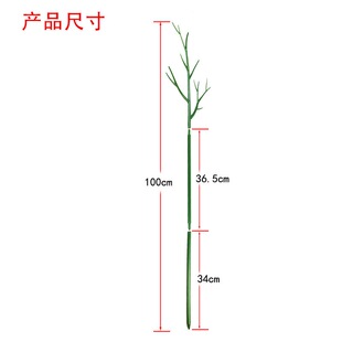 家庭园艺花支架插花杆龟背竹植物防倒伏支撑树枝造型装饰爬藤杆子