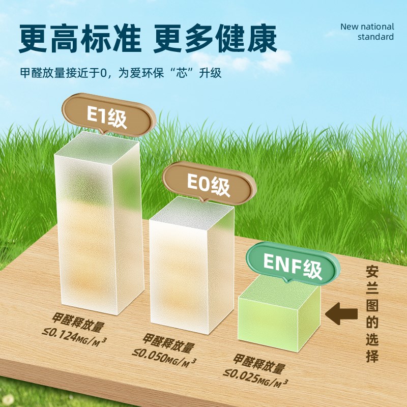 安兰图高架床搭配书桌衣柜 小户型适用双层床 儿童上下床组合简约