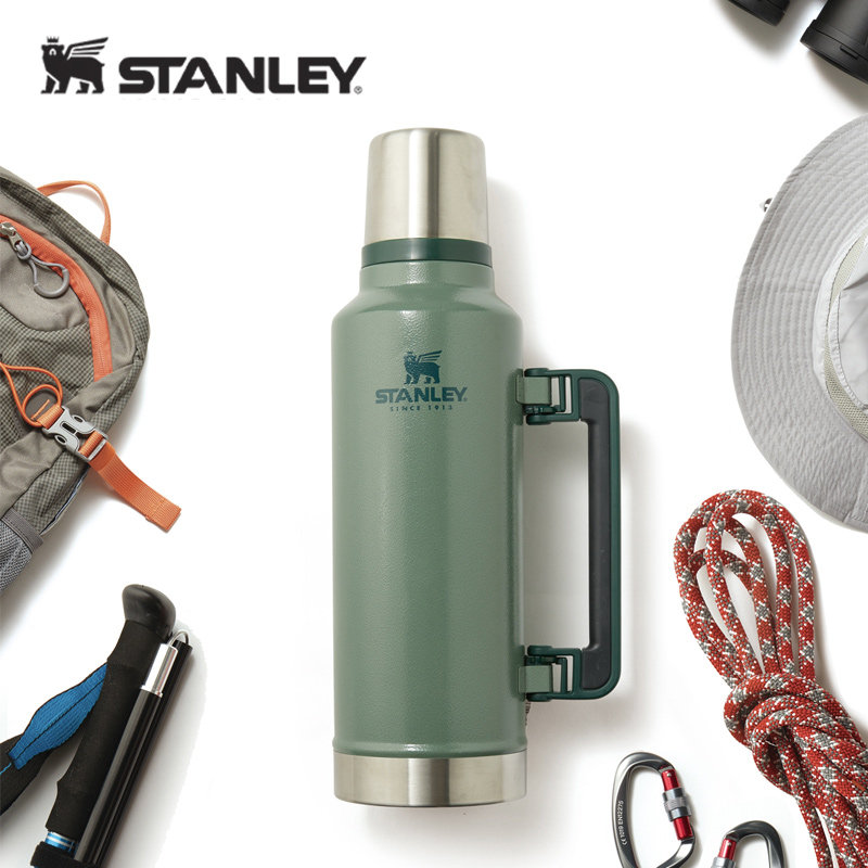 STANLEY保温壶家用304不锈钢户外便携车载大容量高档瓶