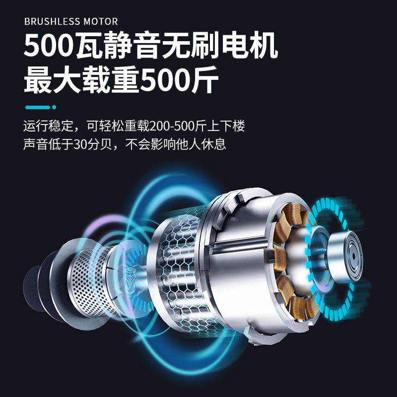 电动爬楼机搬运车全自动上下家电载物重王电楼梯神器履带式可折叠