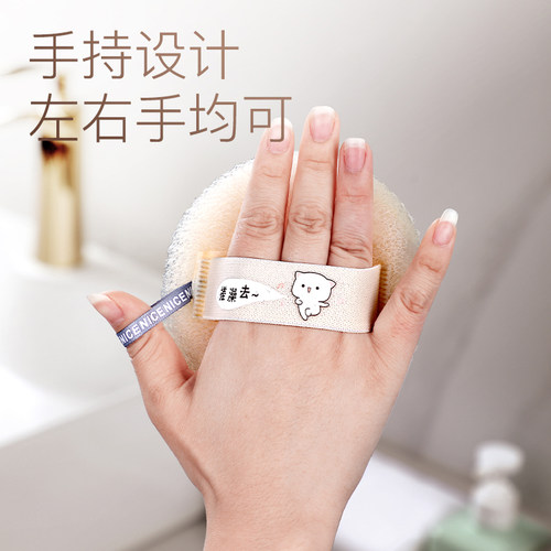 沐浴球女超柔软浴花泡澡洗澡高档不散搓澡两用浴巾浴缸泡泡浴儿童