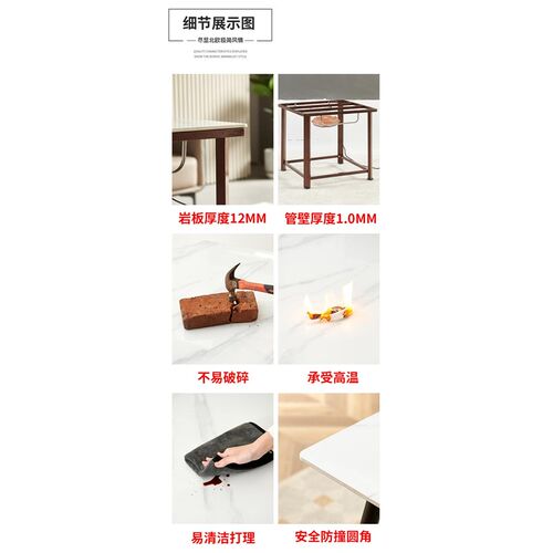 烤火桌子家用正方形茶几桌2024新款冬季多功能取暖桌简易四方餐桌