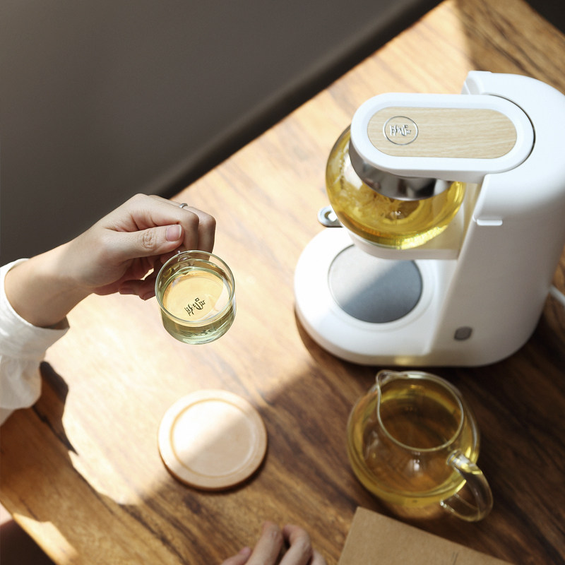 鸣盏黑茶煮茶器全自动蒸汽普洱电热养生黑茶壶电煮茶壶家用茶饮机