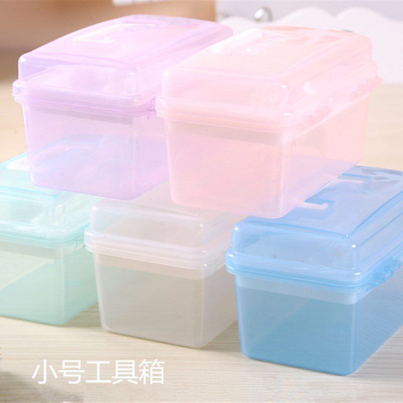 大号中号小号工具箱 塑料多功能化妆箱 收纳盒绘画箱 药箱 包邮