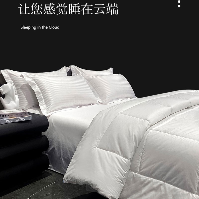 加重160x220cm190x220酒店宾馆被芯单人加长被子全棉春秋被冬被厚