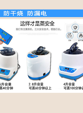汗蒸床专用木桶熏蒸仪家用熏蒸机美容院大容量药蒸机器浴箱蒸汽机