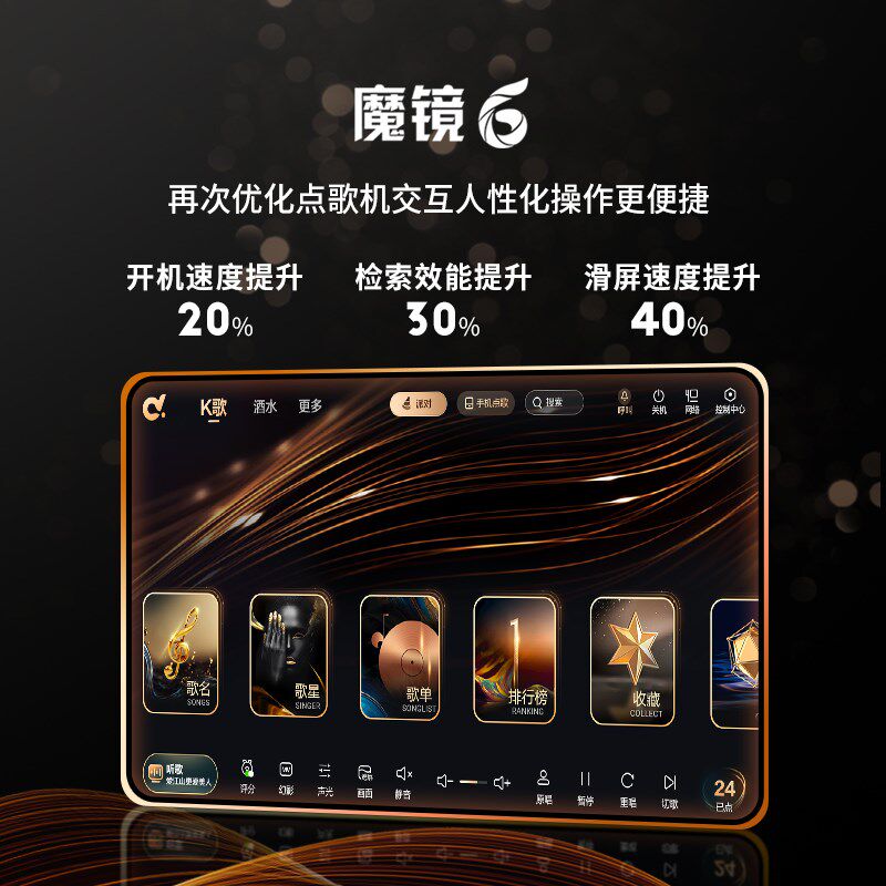 eVideo/视易K88分体式点歌机家庭KTV 家用卡拉ok点唱歌机