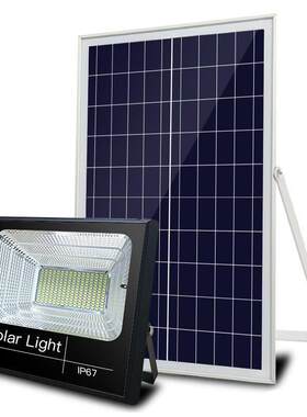 太阳能灯家用照明灯农村户外室内庭院灯防水路灯全自动遥控2000W