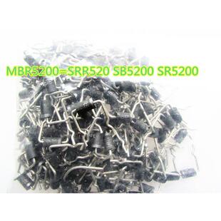厂家直销 MBR5200=SRR520 SB5200 SR5200肖特基整流二极管