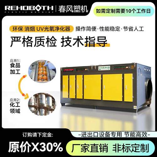 厂家直销一站式购物环评除烟消烟UV光氧净化器