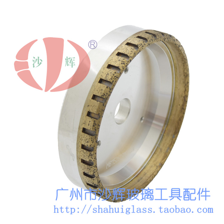 DJY牌 半碗型外齿 斜边金刚石磨轮 150乘6乘10  玻璃磨边机 包邮