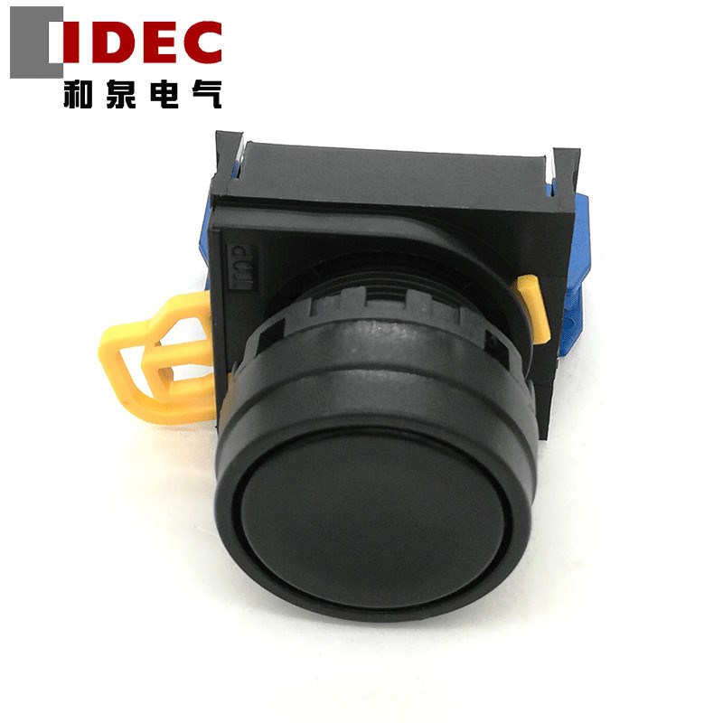 原装正品IDEC和泉电气平头按钮开关YW1B-M1E10G S Y R YW-E10多色 - 实物图