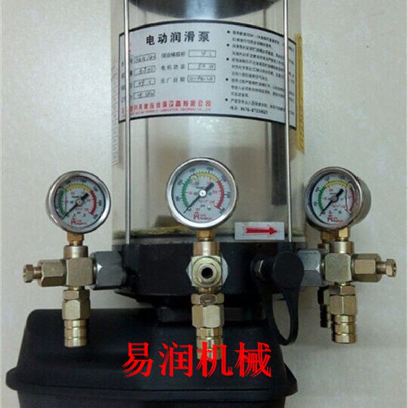 润滑油泵全自动电动黄油泵黄油机24V 车载打黄油枪车混泥土搅拌机