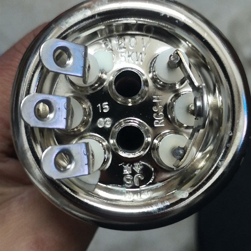 四接线柱开水器长寿命金顺全铜电镀银色加热管电热管220V7.5/8KW