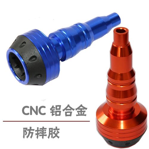 刮用贝纳利黄龙600防摔胶300改装CNC防倒棒车架护杠铝合金射灯架