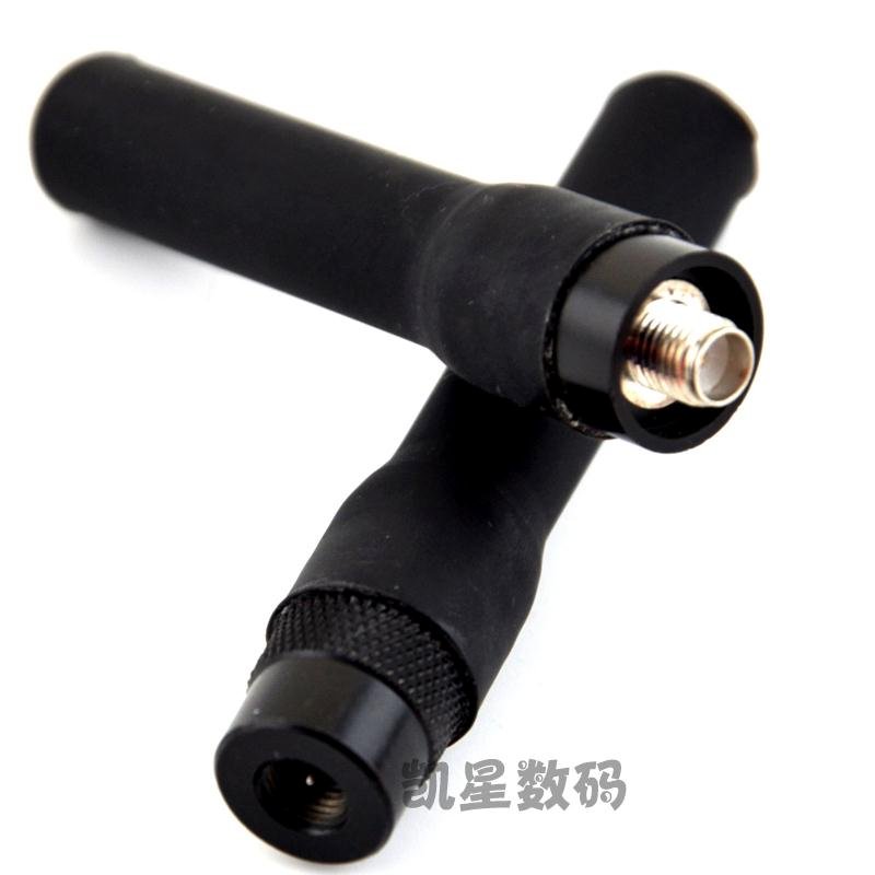 新名SF10 手台对讲机天线 UV双段高增益泉盛欧讯通用粗短软性天线