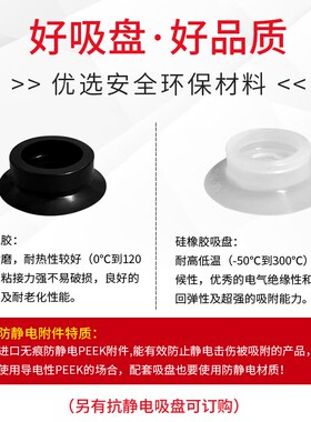 PUG-10 15 20 25 30 35 40 50 60 80 100-N/S工业型摇摆真空吸盘