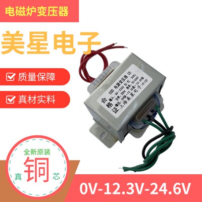 30W 35VA 220V转0-12.5V-25V 12.3V 24.6VAC工业电源电磁炉变压器