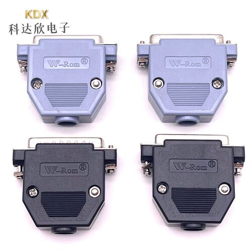 台达伺服B2系列CN2接头DB44针公母  野口灰色黑色外壳ASDCNDS029R