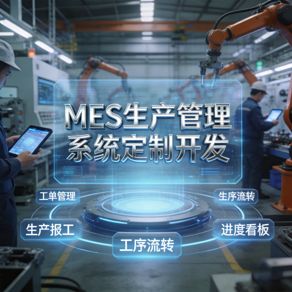 璞物云MES定制开发工厂数字化