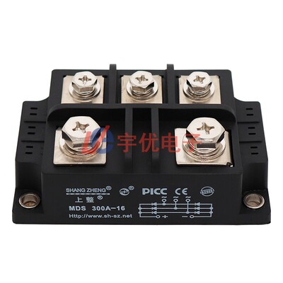 现货MDS300A-16上整三相整流桥模块  整流模块 MDS300A1600V 原装